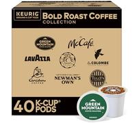 Keurig Bold Roast Coffee Collection, confezione da 40 cialde Keurig K-Cup, caffè tostato medio scuro