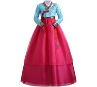 Keuyeo Abito Tradizionale Coreano Hanbok, Costume Ballo per Matrimoni Coreani, Costume per Halloween E Carnevale, Travestimento per