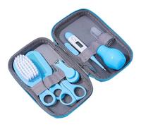 Keuyeo Kit per Assistenza Sanitaria E Toelettatura per Bambini 8 Pezzi Set per Cura del Bambino di Sicurezza Set per Assistenza Sanitaria per Scuola Materna del Neonato con Custodia