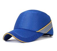 Keuyeo Sicurezza sul Lavoro Berretto Antiurto Cappello Baseball Stile Tessuto in Hi-Viz Elmetto Anti-collisione Casco Protezione della Testa Riparazione