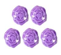 Keuyeo Simpatici Mini 5 Confezioni di Sapone alla Rosa Bomboniere di Sapone alla Rosa Fatte a Mano per Gli Ospiti, Souvenir, Regalo di, Bomboniere per Matrimoni, Bomboniere per Addio