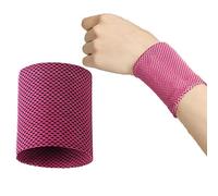 Keuyeo Supporto per Polsino Rinfrescante, Cinturino Tennis Traspirante, Fascia Sportiva Avvolgente per Palestra, Yoga, Pallavolo, Fascia per Il Sudore delle