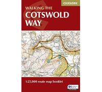 Kev Reynolds The Cotswold Way Map Booklet (Tascabile)