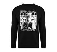 Kevin da solo a casa Home Alone | Ugly Christmas Sweater Maglione natalizio, Nero , L