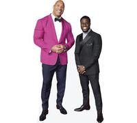 Kevin Hart And Dwayne Johnson (Duo) Mini ritaglio di celebrità