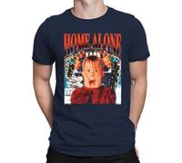 Kevin Home Alone da solo a casa - Natale T-Shirt da uomo, blu navy, XL