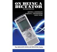 Kevin J Anderson Martin L Shoemaker Greg Vose On Being a Dictator (Tascabile)