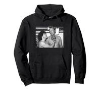 Kevin Keegan & Boxer Henry Cooper Sparring Boxing Spot Felpa con Cappuccio