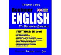 Kevin Lee Matth Preston Lee's Beginner English For Romanian Speakers (Tascabile)