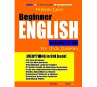 Kevin Lee Matth Preston Lee's Beginner English Lesson 21 - 40 For Ur (Tascabile)