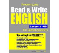 Kevin Lee Matth Preston Lee's Read & Write English Lesson 1 - 60 For (Tascabile)