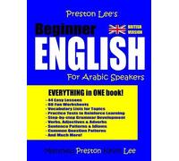 Kevin Lee Matthe Preston Lee's Beginner English For Arabic Speakers (Tascabile)