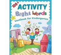 Kevin Lewis Burdet 100+ Activity Sight Words Workbook for Kindergart (Tascabile)