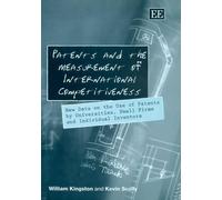 Kevin Scally Wi Patents and the Measurement of International (Copertina rigida)