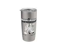 Kevin Smith Clerks 3 Dunn & Reddy Roofing Splash Lol Divertente Bicchiere termico in acciaio inox doppia parete