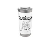 Kevin Smith Clerks 3 Dunn & Reddy Roofing Splash Lol Divertente Bicchiere termico in acciaio inox doppia parete