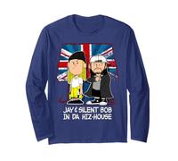 Kevin Smith Jay & Silent Bob-Nuts Remix da Hiz-House Excl UK Maglia a Manica