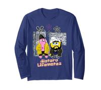 Kevin Smith Jay & Silent Bob Remix Sponge Retro Mashup Anni '90 Maglia a Manica
