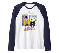 Kevin Smith Jay & Silent Bob Remix Sponge Retro Mashup Anni '90 Maglia con Maniche Raglan