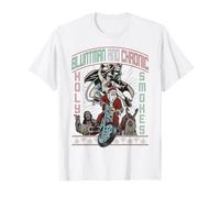 Kevin Smith Jay & Silent Bob Xmas Holy Smokes Biker Babbo Natale Maglietta