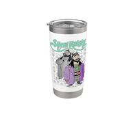 Kevin Smith Jay & Silent Bob Xmas Knight Animato Vintage Bicchiere termico in acciaio inox doppia parete