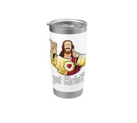Kevin Smith View Askewniverse Buddy Christ Ottenuto Finger Guns Bicchiere termico in acciaio inox doppia parete