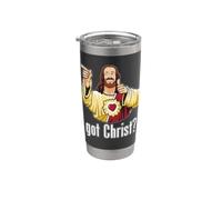 Kevin Smith View Askewniverse Buddy Christ Ottenuto Finger Guns Bicchiere termico in acciaio inox doppia parete