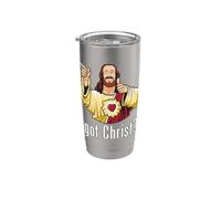 Kevin Smith View Askewniverse Buddy Christ Ottenuto Guns Finger Bicchiere termico in acciaio inox doppia parete