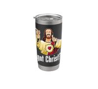 Kevin Smith View Askewniverse Buddy Christ Ottenuto Guns Finger Bicchiere termico in acciaio inox doppia parete