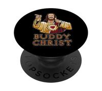 Kevin Smith Visualizza Askewniverse Buddy Christ ha ottenuto una sorpresa dorata PopSockets PopGrip Adesivo