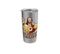 Kevin Smith Visualizza Askewniverse Buddy Christ ha ottenuto Wow Golden Bicchiere termico in acciaio inox doppia parete