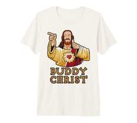 Kevin Smith Visualizza Askewniverse Buddy Christ ha ottenuto Wow Golden Maglietta Premium