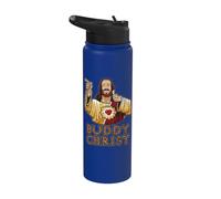 Kevin Smith Visualizza Askewniverse Buddy Christ ha ottenuto Wow Golden Stainless Steel Insulated Water Bottle