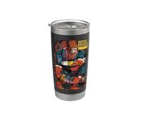Kevin Smith Visualizza Askewniverse Danger Days Logo Bicchiere termico in acciaio inox doppia parete