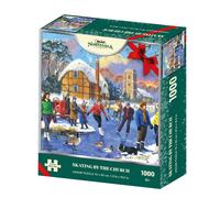 Kevin Walsh K34003 - Puzzle da 1000 pezzi, collezione natalizia di pattinaggio d