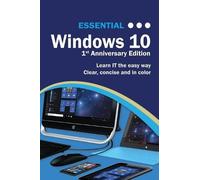 Kevin Wilson Essential Windows 10: 1st Anniversary Edition (Tascabile)