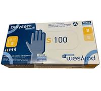 KEVITA Srl POLYSEM GUANTI NITRILE SENZA POLVERE S 100 PEZZI