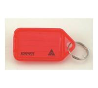 Kevron Plastic Clicktag Key Tag Red (Pack of 100) ID5RED100