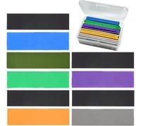 KEWAYO Set di spugne abrasive, 15 pezzi, grana 5 × 800 - 2000, impermeabili e riutilizzabili, blocco abrasivo flessibile per legno, plastica, stampe 3D, modellismo (auto, gundam) e progetti fai da te