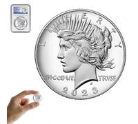 KEWEIYASW 2023 peace Silver Dollar999% Pure silverUncirculated Coins