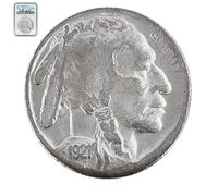 KEWEIYASW Antique Dollar Coin Indian Buffalo American Coins for Collectors, Vintage Ancient Coin, American Historical Culture Ancient Coin(Indian Buffalo 1921)