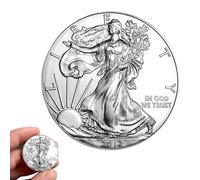 KEWEIYASW Dollaro d'Argento Morgan 2012Argento Puro al 999% Monete Non circolate