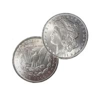 KEWEIYASW Monete d'argento del 1891 da 1 oz.999 in lingotti puri. Moneta di prova del dollaro americano della pace in argento del 2024 S, Gem Proof (primo colpo) $1 PCGS GEMPR aquila d'argento