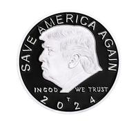 KEWEIYASW Save America Again Donald Trump 2024 Collectible Coins Gifts for Trump Supporters (Gold)