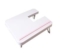 kewing Largo Tavolo di Estensione per Singer 8280/1507 Macchina da Cucire - Portatile Piatto Allungabile Anti-Shock Piastra con Gambe Pieghevoli