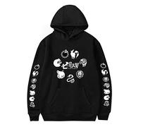 kewing Unisex Anime The Seven Deadly Sins Felpa con Cappuccio a Maniche Lunghe Casual Meliodas Felpe