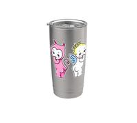Kewpie Baby Angel Devil Cherubini Bicchiere termico in acciaio inox doppia parete