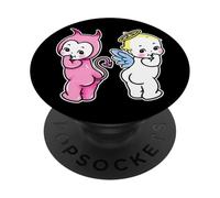 Kewpie Baby Angel Devil Cherubini PopSockets PopGrip Adesivo