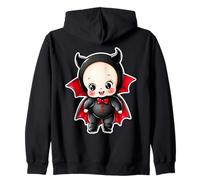 Kewpie Baby - Carino Vampiro Demon Devil Felpa con Cappuccio