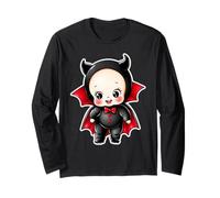Kewpie Baby - Carino Vampiro Demon Devil Maglia a Manica